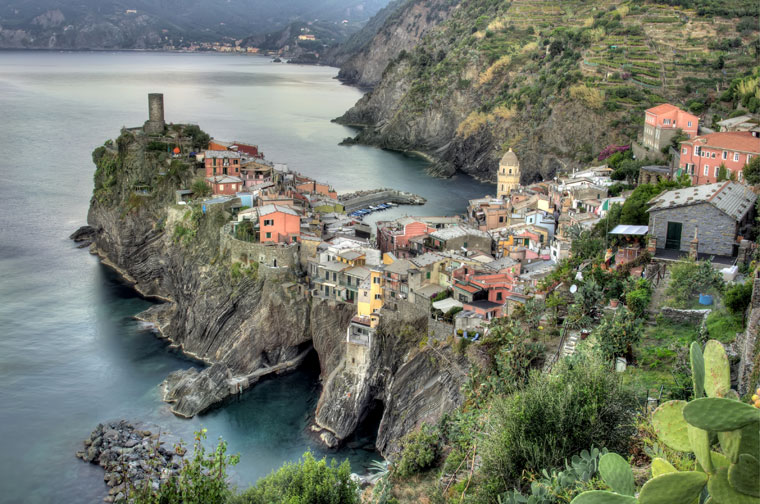 Cinque Terre, Vernazza village, Włochy