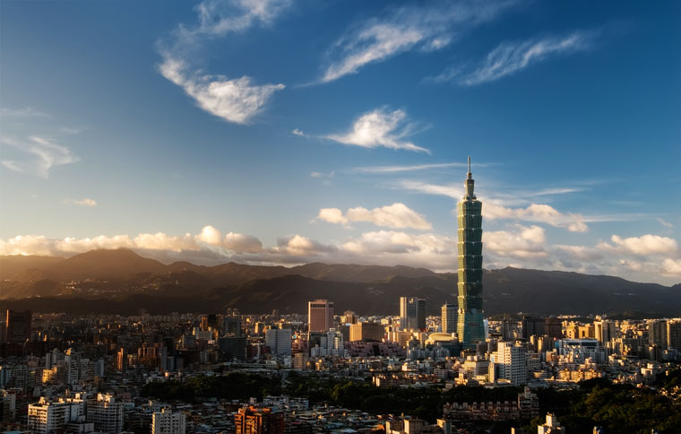 Taipei 101 w stolicy Tajwanu, Tajpej